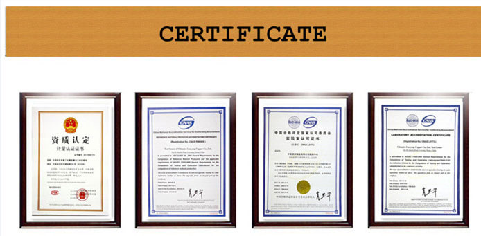 H90 پیتل کی پٹی کوئل certificate